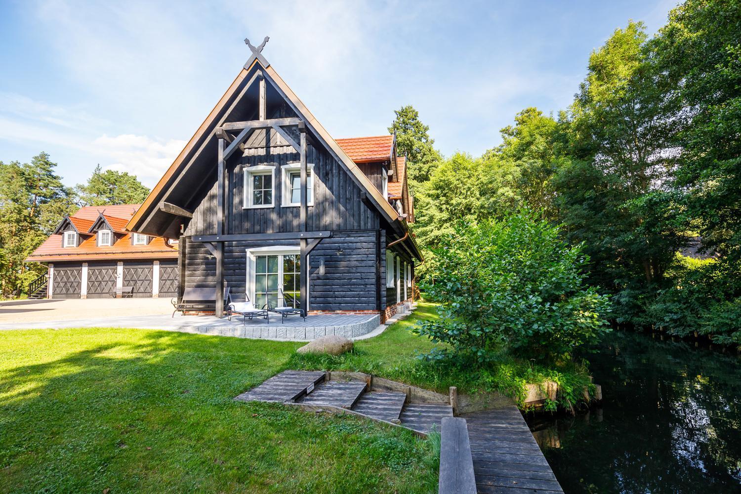 Spreewald Chalet Wohnung Burg  Exterior foto